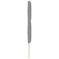 Hoofdbord met LED -striplichten Lichtgrijs 144 cm Stof - thumbnail