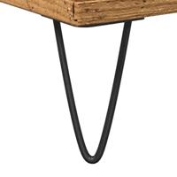 Dressoir 104x35x70 cm bewerkt hout oud houtkleurig - thumbnail