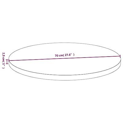 Tafelblad 70x2,5 cm bamboe Tafelblad 70x2,5 cm bamboe