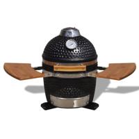 VidaXL Kamado barbecue grill smoker keramisch 33 cm - thumbnail