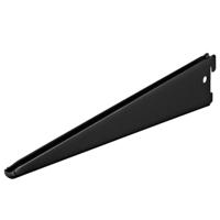 Drager dubbel 370mm zwart - thumbnail