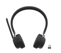 Lenovo Wireless VoIP On Ear headset Bluetooth Stereo Zwart Ruisonderdrukking (microfoon) Headset, Microfoon uitschakelbaar (mute), Volumeregeling Computer - thumbnail