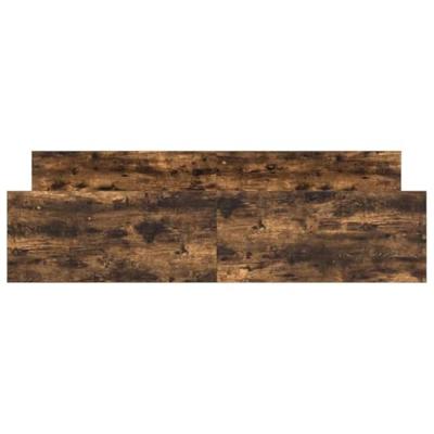 Bedframe met hoofd- en voeteneinde gerookt eiken 160x200 cm