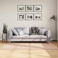 VidaXL Vloerkleed huarte laagpolig zacht wasbaar 120x170 cm roze - thumbnail