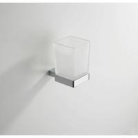 Eros Glashouder Met Glas Chroom Aqua Splash - thumbnail