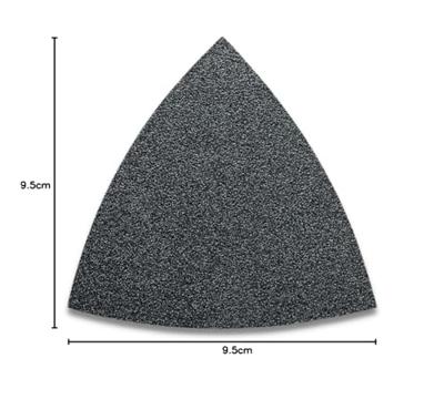 Fein 63717086010 Deltaschuurpapier Met klittenband, Ongeperforeerd Korrelgrootte (num) 36 Hoekmaat 80 mm 50 stuk(s)