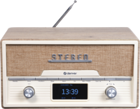 Denver MDA-525LW LIGHT WOOD Radio DAB+, VHF (FM) Hout (licht) - thumbnail