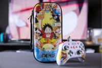 Gamepad - Nintendo Switch, Switch 2 en pc - One Piece - Bedraad - Wit - Trilfunctie - 3m kabel - Luffy - Konix - thumbnail