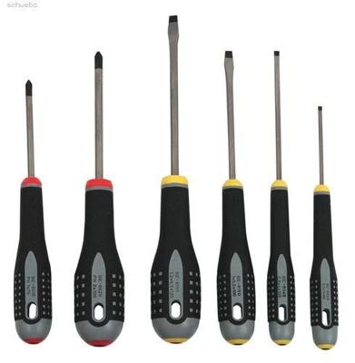 Bahco Schroevendraaierset ERGO™ Sleuf/Phillips 6-delig - BE-9881