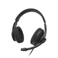Hama On Ear headset Kabel Stereo Zwart Volumeregeling Computer - thumbnail