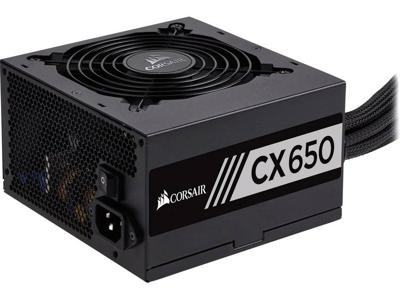Corsair CX650 power supply unit 650 W 24-pin ATX ATX Zwart Corsair CX650 power supply unit 650 W 24-pin ATX ATX Zwart