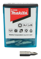 Makita Accessoires Schroefbit PZ1x25mm - B-24608 - B-24608 - thumbnail