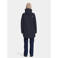 Didriksons Helle Parka Jas Dames Dark Night Blue 40 - thumbnail