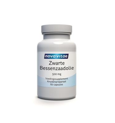 Nova Vitae Zwarte bessenzaad olie 60 Capsules