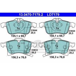 Low dust Keramische remblokken 13047071792