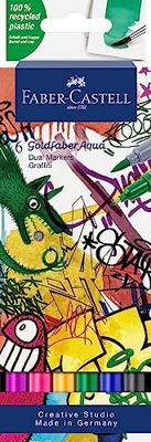 Faber Castell Duo aquarelmarker Goldfaber - etui 6 stuks Graffiti