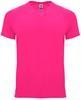Roly RY0407 Men´s Bahrain T-Shirt - Fluor Pink 228 - XL - thumbnail