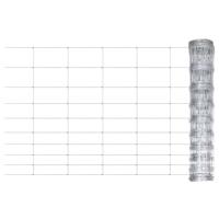 VidaXL Hek 50x1,2 m gegalvaniseerd staal zilverkleurig - thumbnail