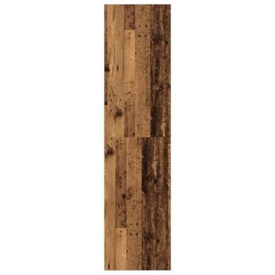 Kledingkast 80x50x200 cm bewerkt hout oud hout