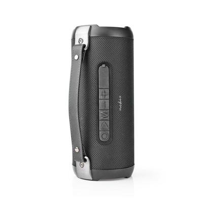 Bluetooth® Party Boombox | 6 uur | 1.0 | 24 W | Media afspeelmogelijkheden: AUX / Micro-SD / USB | IPX5 | Koppelbaar | Handgreep | Zwart