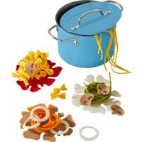 Haba servies Kookset Tijd voor pasta junior 12,5 cm blauw - thumbnail