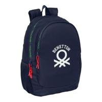 Schoolrugzak Benetton Together Marineblauw 32 x 44 x 16 cm - thumbnail