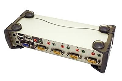 ATEN CS1734B-AT-G KVM-switch 4 poorten VGA USB 2048 x 1536 Pixel