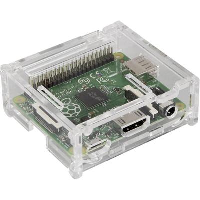 Joy-it RB-Casea+01 SBC-behuizing Geschikt voor serie: Raspberry Pi® Transparant Joy-it RB-Casea+01 SBC-behuizing Geschikt voor serie: Raspberry Pi® Transparant