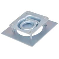 Bevestigingsringen voor aanhanger 2000 kg verzinkt staal 8 st - thumbnail