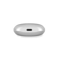 KSIX Meteor Draadloze bluetooth-hoofdtelefoon, HD-oproepen, ENC-ruisonderdrukking, laadhoes van metaal, True Wireless Stereo, 32 uur batterijduur, spraakassistenten, waterdicht, zilver - thumbnail