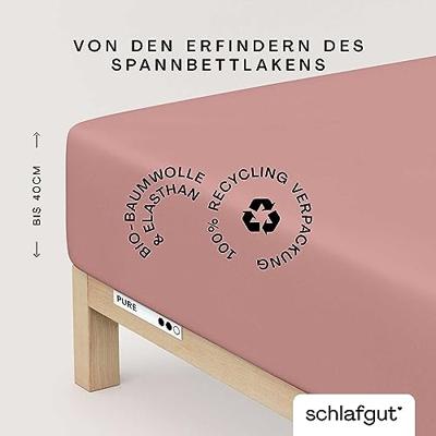 Schlafgut Schlafgut Pure Jersey Boxspring Hoeslaken S - 90x190 - 100x220 154 Purple Mid