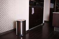 EKO pedaalemmer shell 2x22 l matzilverkleurig - thumbnail