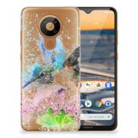 Smartphone hoesje Nokia 5.3 Vogel - thumbnail