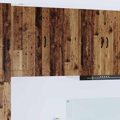Keukenkast aan de muur Oud Hout 50 x 31 x 80 cm Bewerkt hout Keukenkast aan de muur Oud Hout 50 x 31 x 80 cm Bewerkt hout