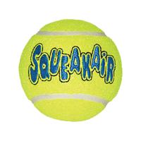 KONG SQUEAKAIR TENNISBAL GEEL MET PIEP XL 10X10X10 CM - thumbnail