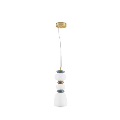 Lyora HanglampPalo wit - blauw - bruin - 9009204