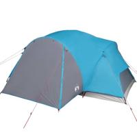 Tent 8-persoons 360x430x195 cm 190T taft blauw - thumbnail