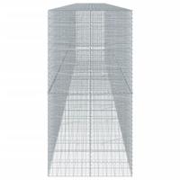 Schanskorf 1100x100x200 cm gegalvaniseerd ijzer zilverkleurig - thumbnail