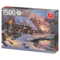 Premium Collection Winter Cottage 1500 pcs Legpuzzel 1500 stuk(s) - thumbnail