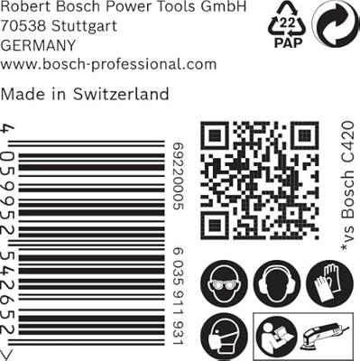 Bosch Accessoires Expert C470 schuurpapier voor deltaschuurmachines 93 mm, K60 50-delig - 1 stuk(s) - 2608900927 Bosch Accessoires Expert C470 schuurpapier voor deltaschuurmachines 93 mm, K60 50-delig - 1 stuk(s) - 2608900927