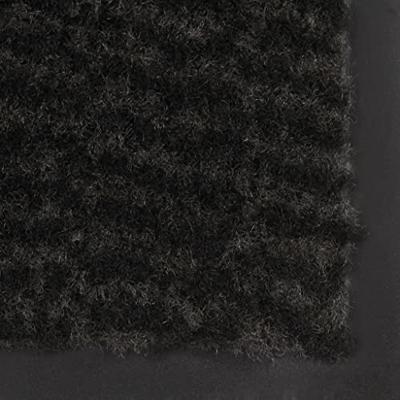 VidaXL Droogloopmat rechthoekig getuft 60x90 cm zwart