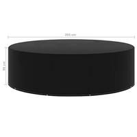 Tuinmeubelhoes met 10 oogjes 205x90 cm - thumbnail