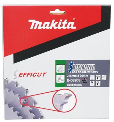 Makita S_0380_7758978 E-08903 Cirkelzaagblad 216 x 30 x 2 mm Aantal tanden: 60 1 stuk(s)