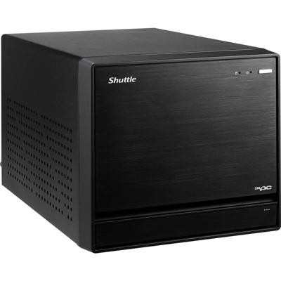 Shuttle sw580r8 black xpc cube pc barebone, lga1200, intel, 4x ddr4, dimm, m.2, 500w 80+ gold