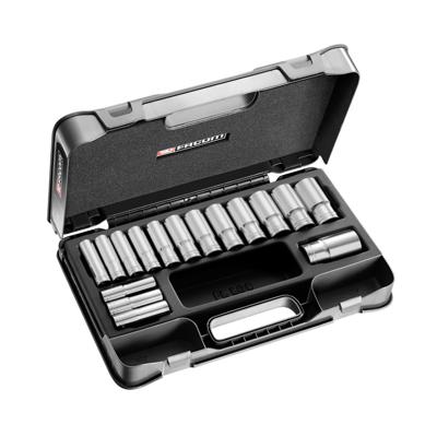 Facom koffer lange doppen 1/2" 12- kant, metrisch - S.404AE Facom koffer lange doppen 1/2" 12- kant, metrisch - S.404AE