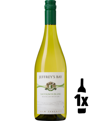 1 fles Jeffrey's Bay Sauvignon Blanc