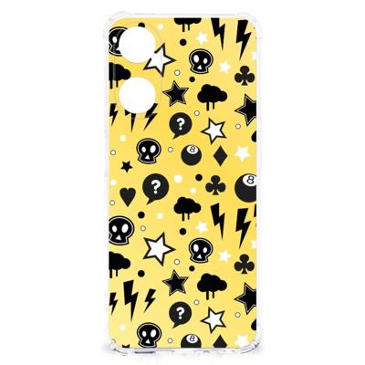 Extreme Case OPPO A58 | A78 5G Punk Geel Extreme Case OPPO A58 | A78 5G Punk Geel