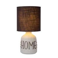 Lucide COSBY - Tafellamp - Ø 16,5 cm - 1xE14 - Wit - thumbnail