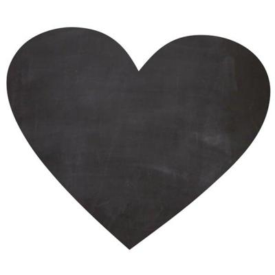 Krijtbordsticker Hart - Muursticker Krijtbordsticker Hart - Muursticker