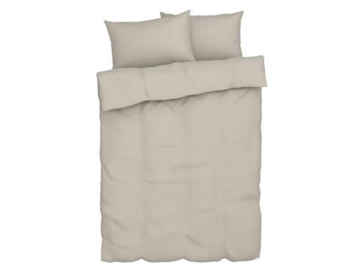 LIVARNO home Mousseline dekbedovertrek 200 x 200 cm (Beige)